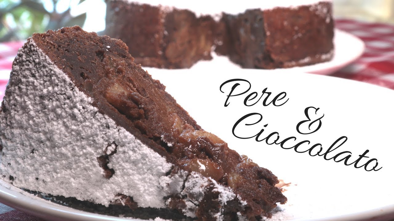 Torta Pere e Cioccolato Cremosa