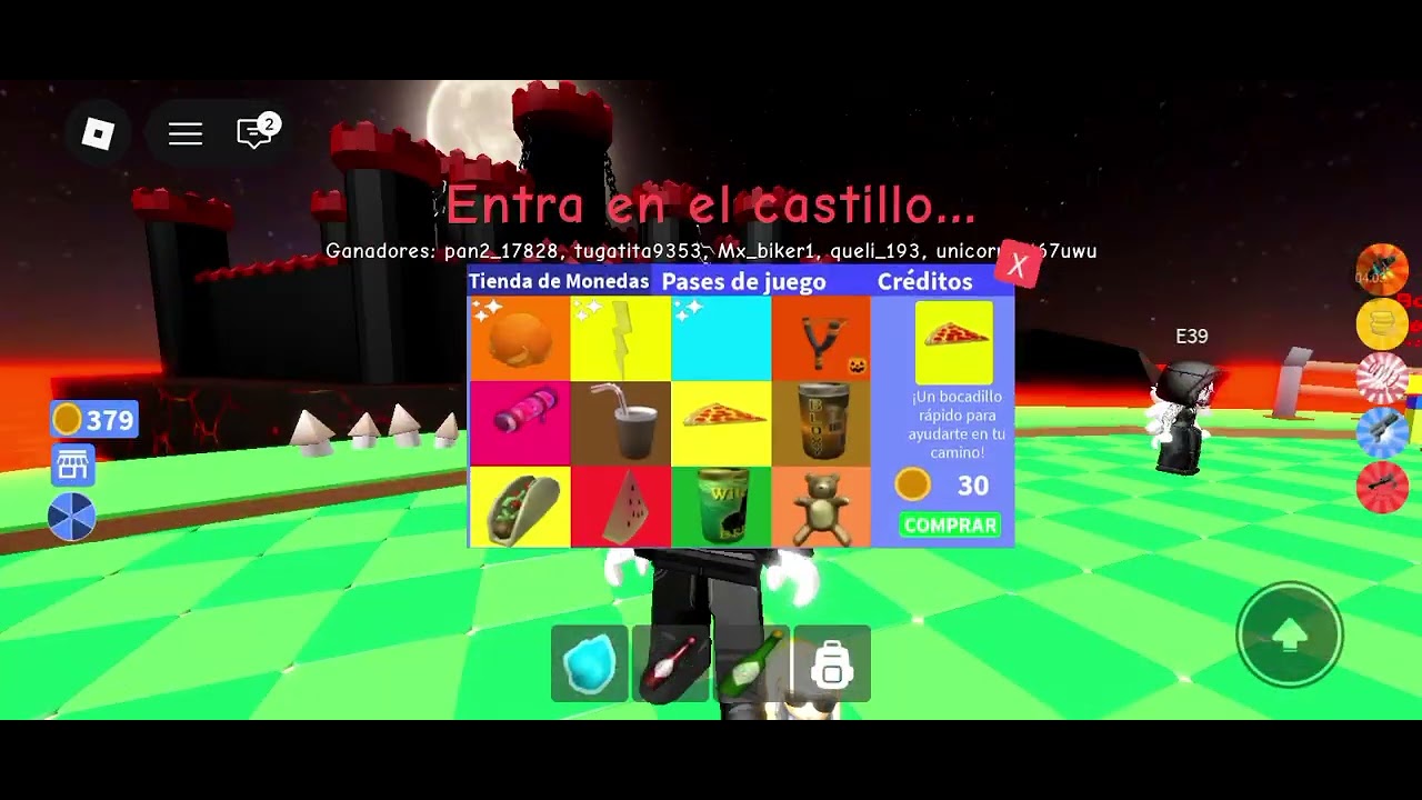 jugando no presione el botón 