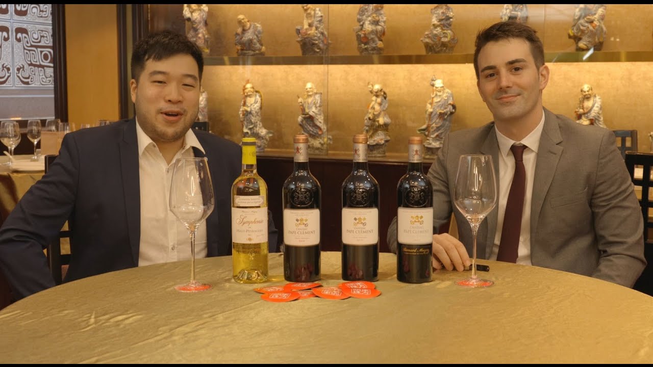 OPL Wine Tasting of Château Pape Clément Wines - Rouge and Symphonie Haut Peyraguey