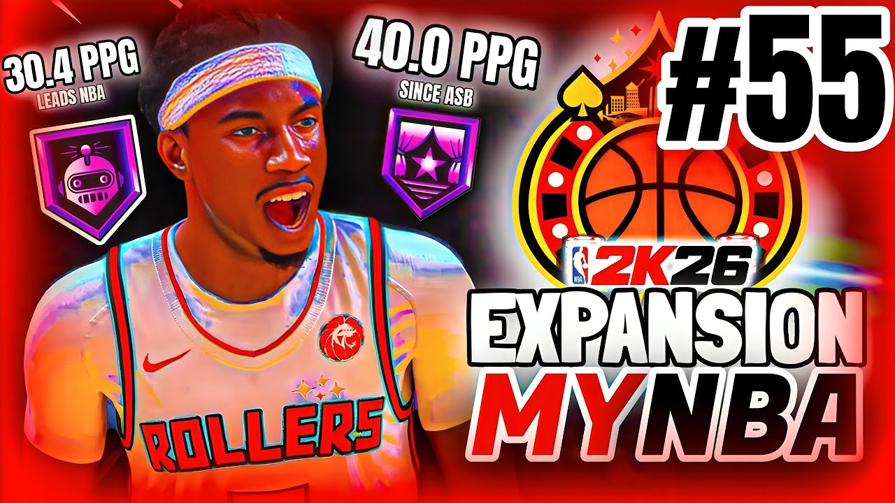 It’s HIS team NOW… | NBA 2K26 Las Vegas High Rollers Expansion MyNBA Franchise | Ep 55 [S6]