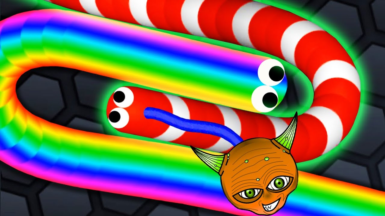 Slither.io - BAD ANGRY SNAKE #3// THE BIGGEST SNAKE (Slitherio Funny/Best Moments)
