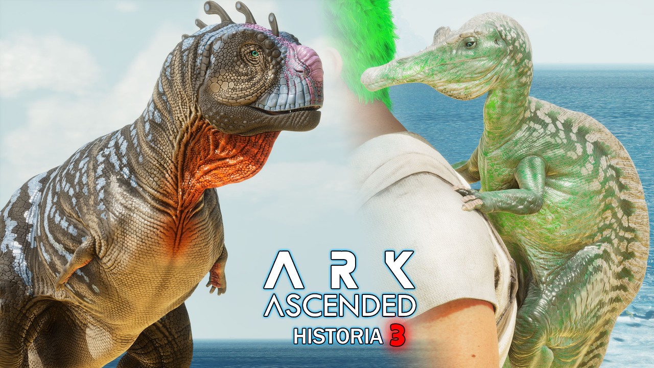 NUEVO DINOSAURIO BAILARIN KURUPI, GRAN TITANOPHONEUS y Pequeño Espinosaurio ARK Ascended Historia