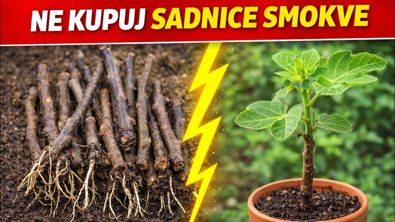 NE kupuj sadnice Smokve dok ne vidiš OVAJ način!