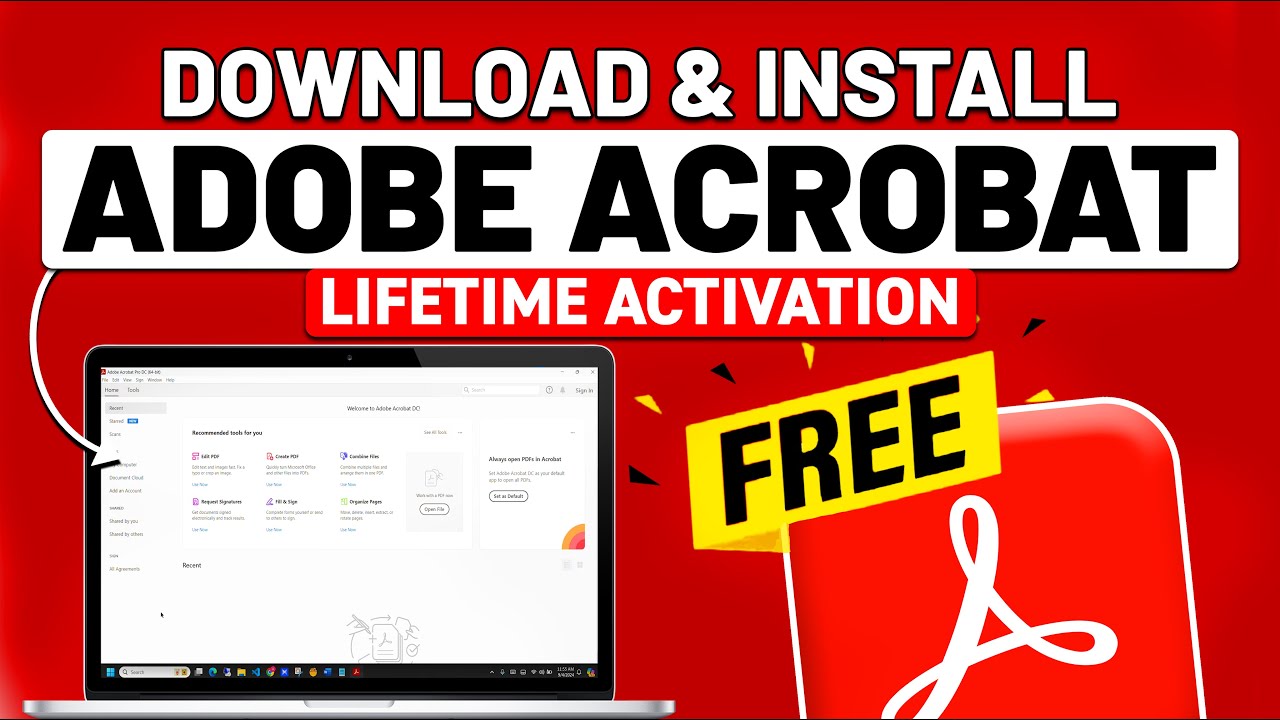 Как бесплатно скачать Adobe Acrobat Pro на ПК и Mac (2025)