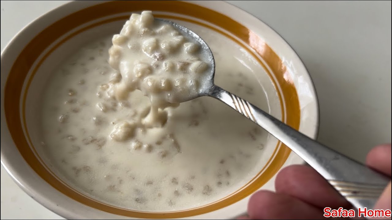 شوربة القمح باللبن الشوربة الصيفية اكلة كردية تراثية