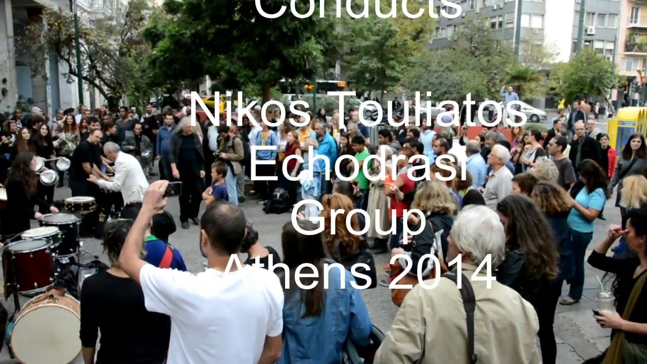 Percussion jamming Alex Christidis & Echodrasi Group Part I