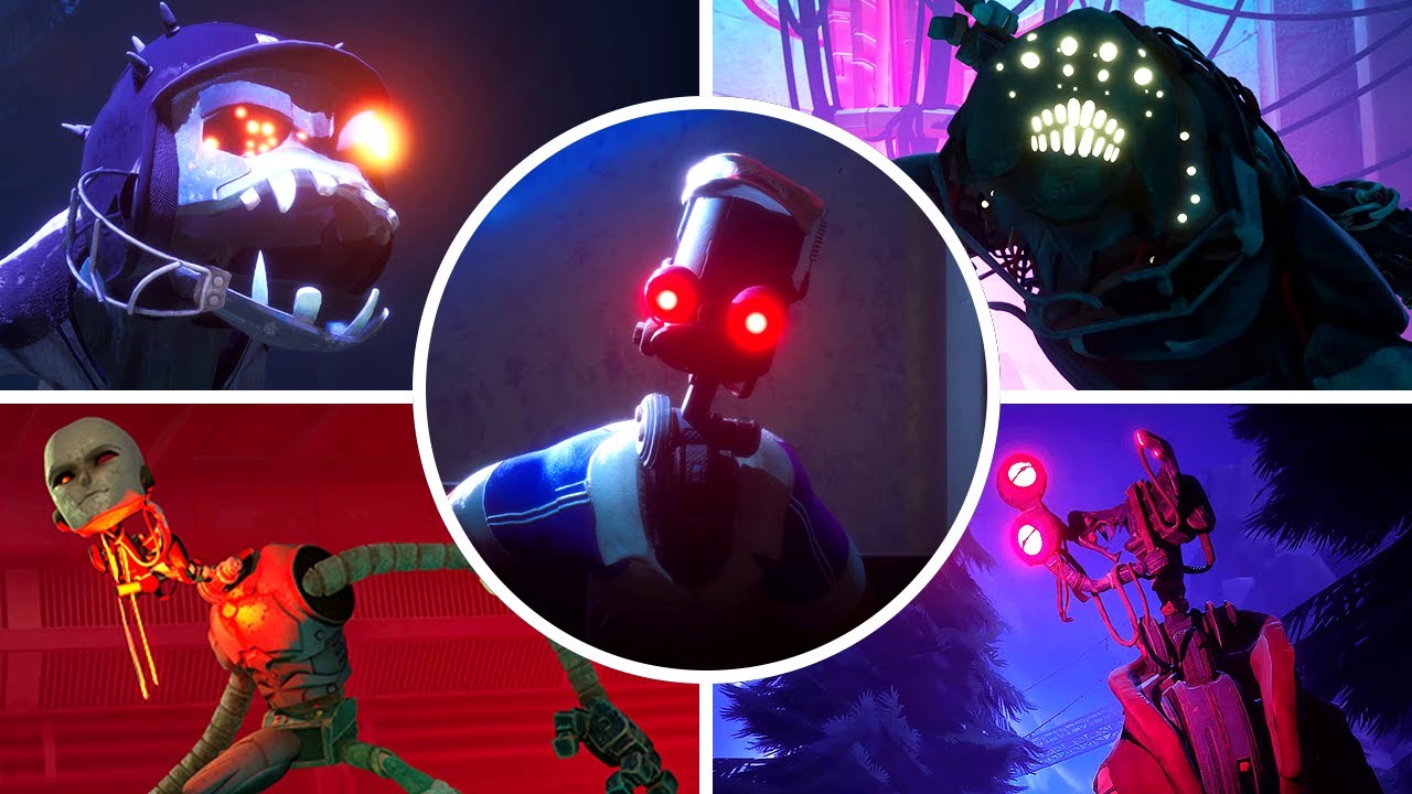 Robots at Midnight - All Bosses & Ending