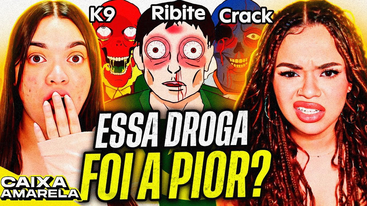 Como seria M0RR3R sob efeito de DR0GAS (na pr&aacute;tica) - Caixa Amarela | [REACT]