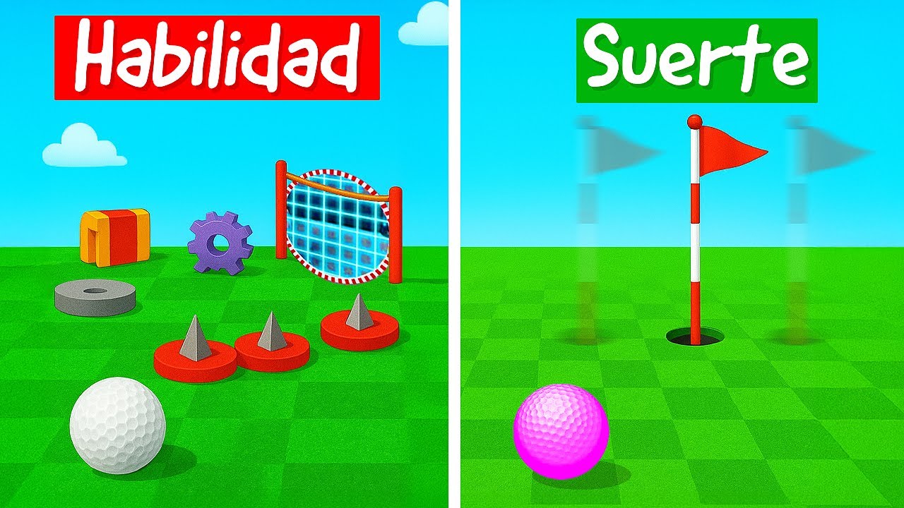 Suerte VS Habilidad (Fargan tiene mucha suerte otra vez) GOLF IT