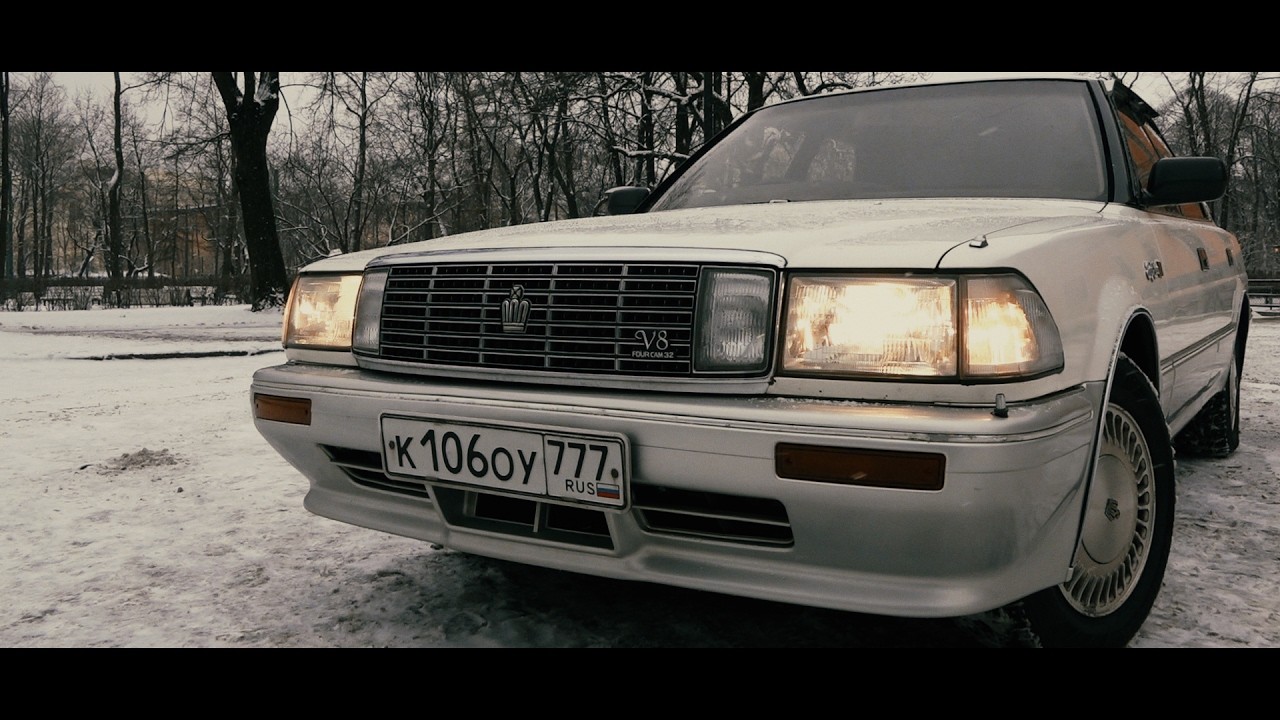 Toyota CROWN UZS131. Рама. Пневма. V8. Классика JDM на 1UZ-FE
