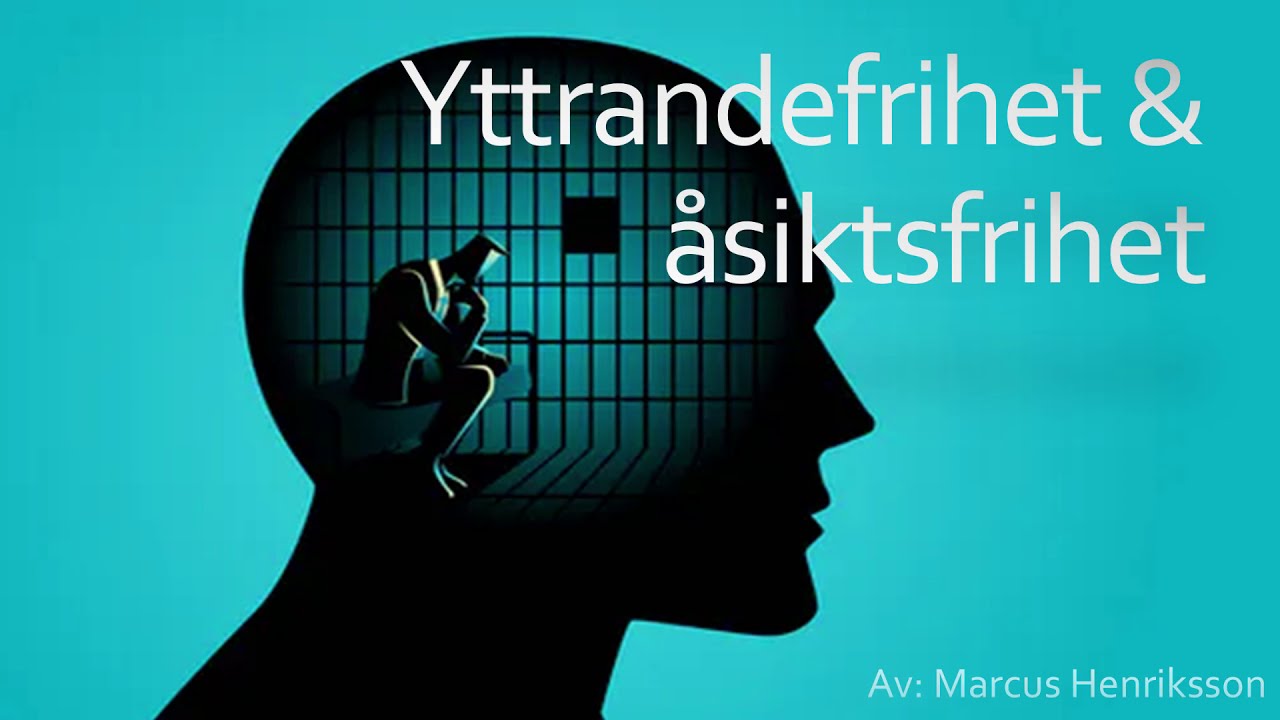 Yttrandefrihet och &aring;siktsfrihet