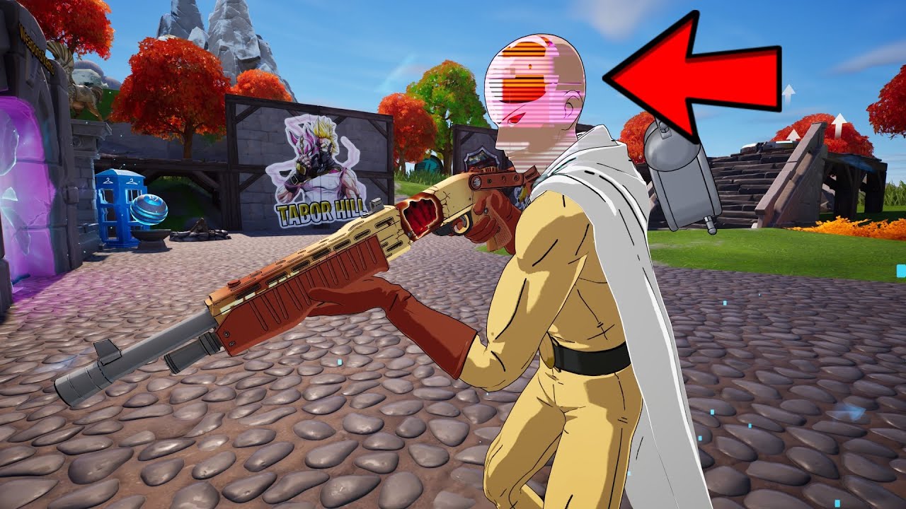 The SAITAMA Skin Is SECRETLY REACTIVE... Here's How! (One Punch Man Secret Reactivity)