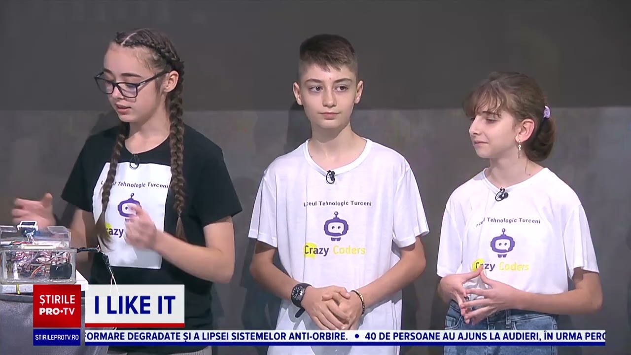 I like IT - Câțiva copii din Turceni, judeţul Gorj, au găsit o soluție pentru apele Jiului