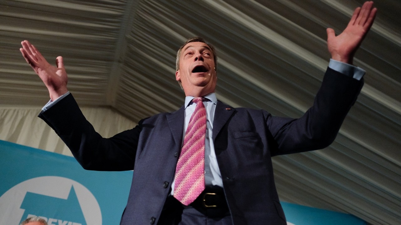 Farage's shock resignation hailed as political masterstroke