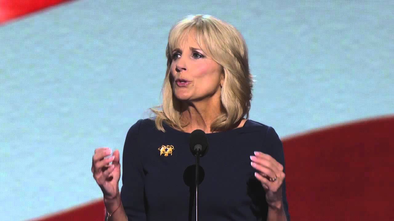 Dr. Jill Biden at the 2012 Democratic National Convention