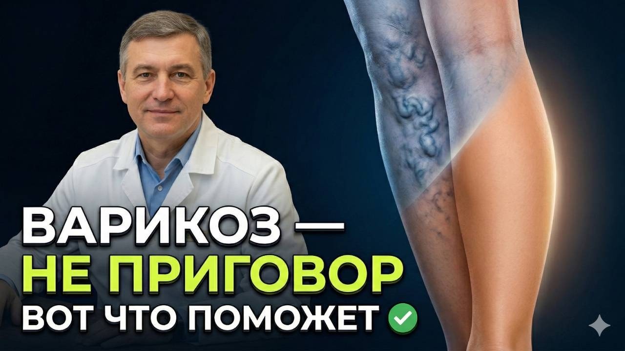 Варикоз можно вылечить|Простые средства есть у каждого дома!