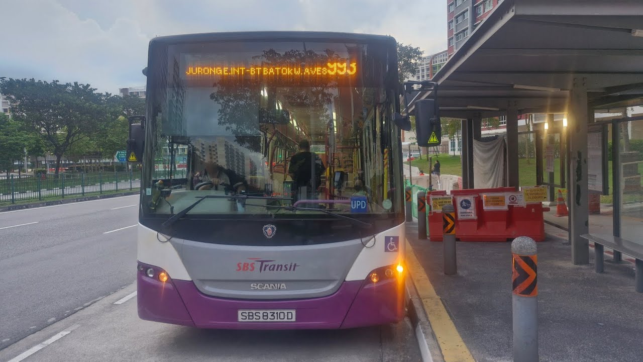 SBS Transit Bus Service 993 Scania K230UB Euro IV Batch 2 SBS8310D 