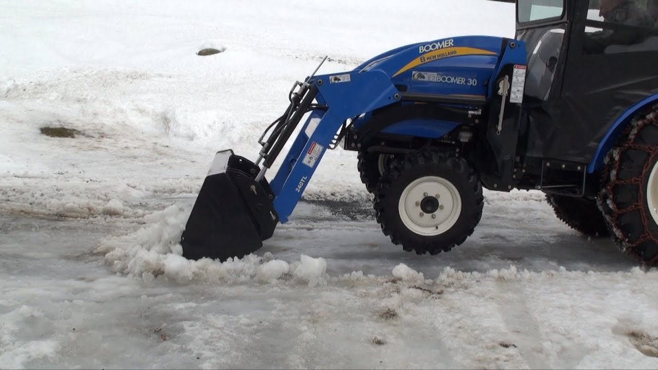 Tracteur New Holland Boomer 30