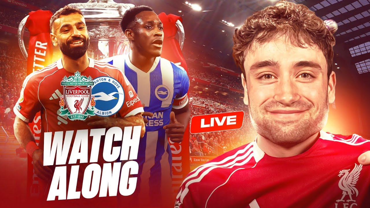 Liverpool vs Brighton LIVE WATCHALONG !