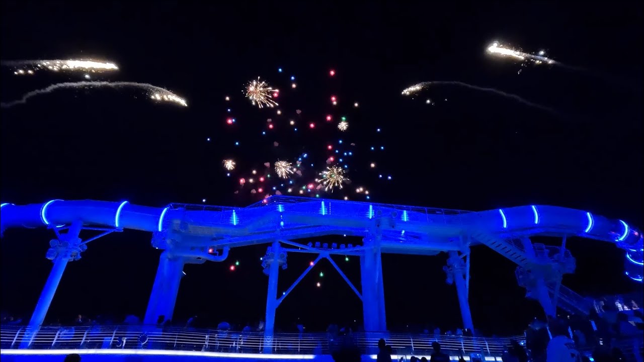 Disney Wish - Pirate's Rockin' Parlay Party and Fireworks Show (October 2025) - Disney Cruise Line