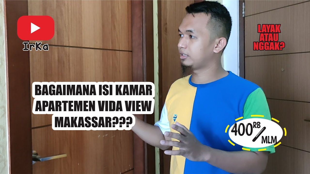 BEGINI ISI KAMAR APARTEMEN VIDA VIEW KOTA MAKASSAR!!!