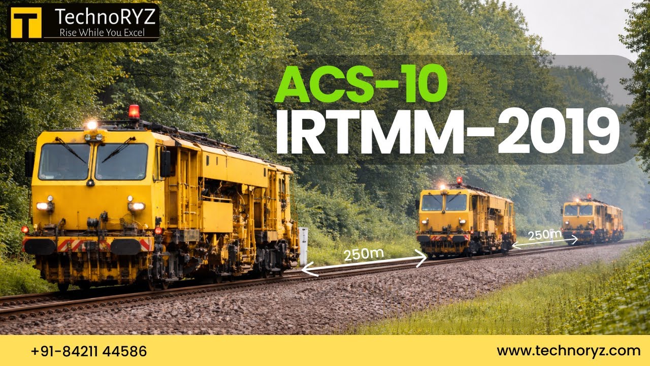 Correction Slip-10 IRTMM-2019  | Safe Distance/Speed + Maintenance Schedules