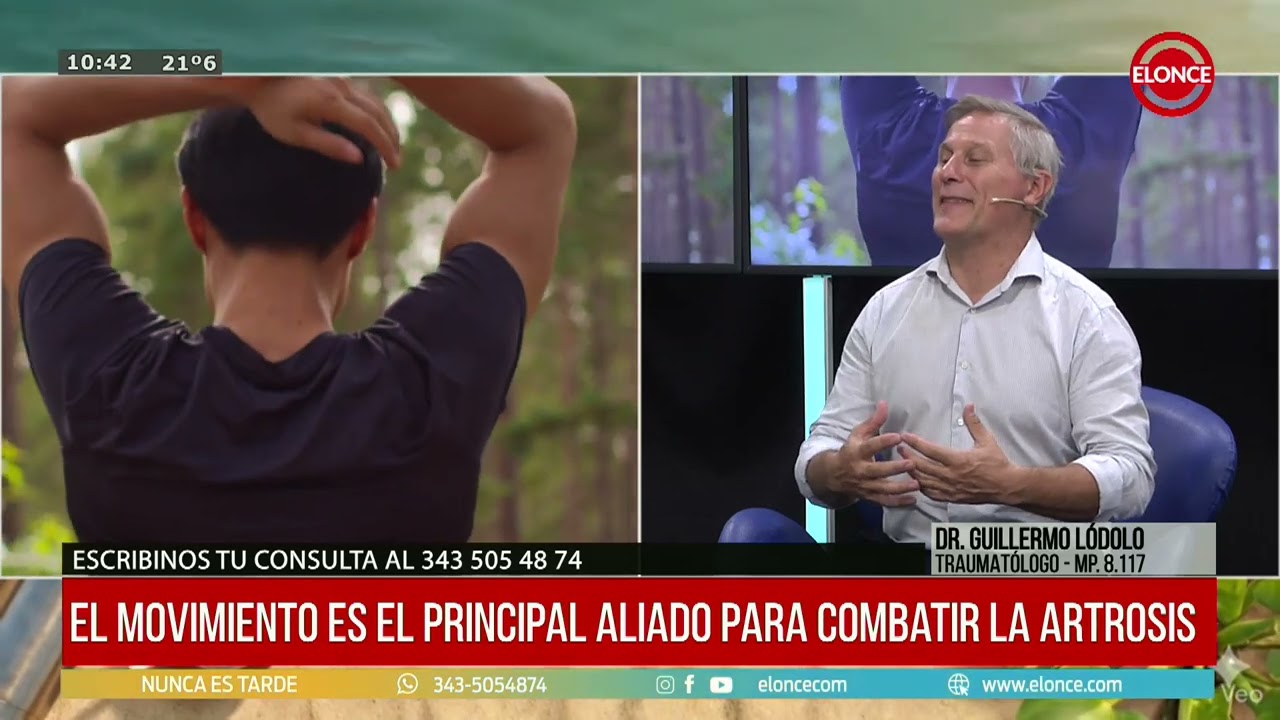 Primeros síntomas de la artrosis y cómo combatirla - Dr. Guillermo Lódolo 11/03/26