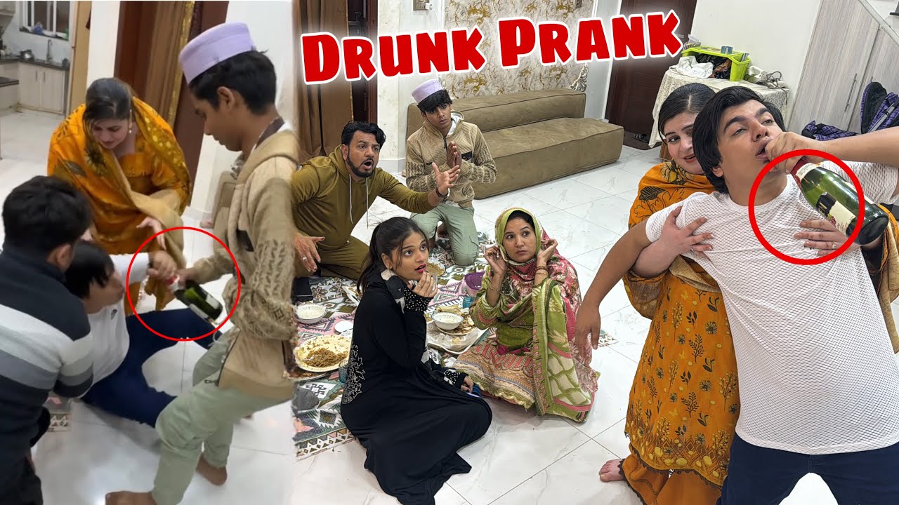 Drunk Prank on My Family! 🥴🍾 Gone Wrong