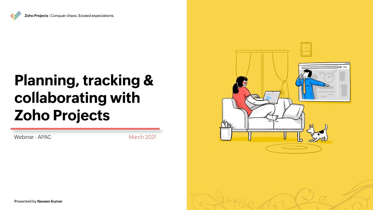 Webinar | Planning, Tracking, and Collaborating with Zoho Projects