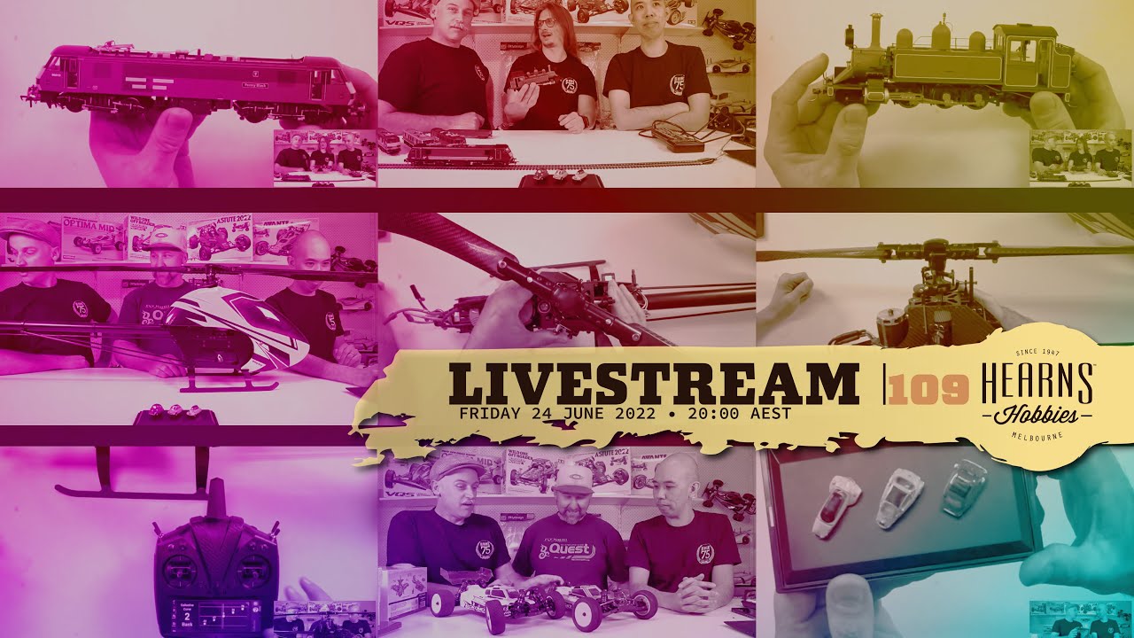 EP109 #askHearnsLive weekly hobby show.