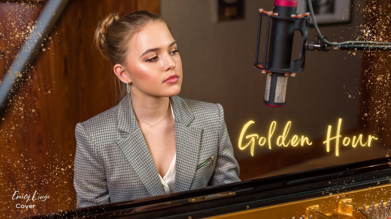 Golden Hour - JVKE (Piano and vocal cover by Emily Linge)