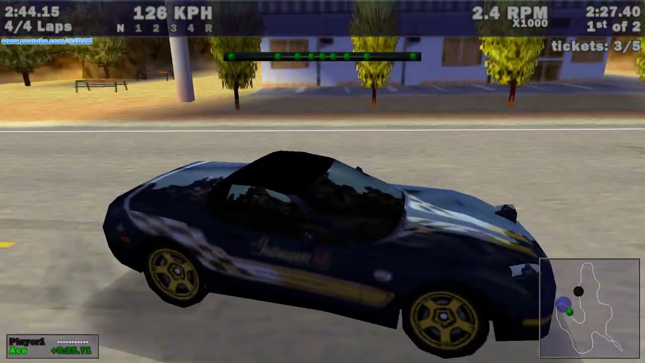 NFS Hot Pursuit PC - Chevrolet Corvette C5 Indy 500 Pace Car