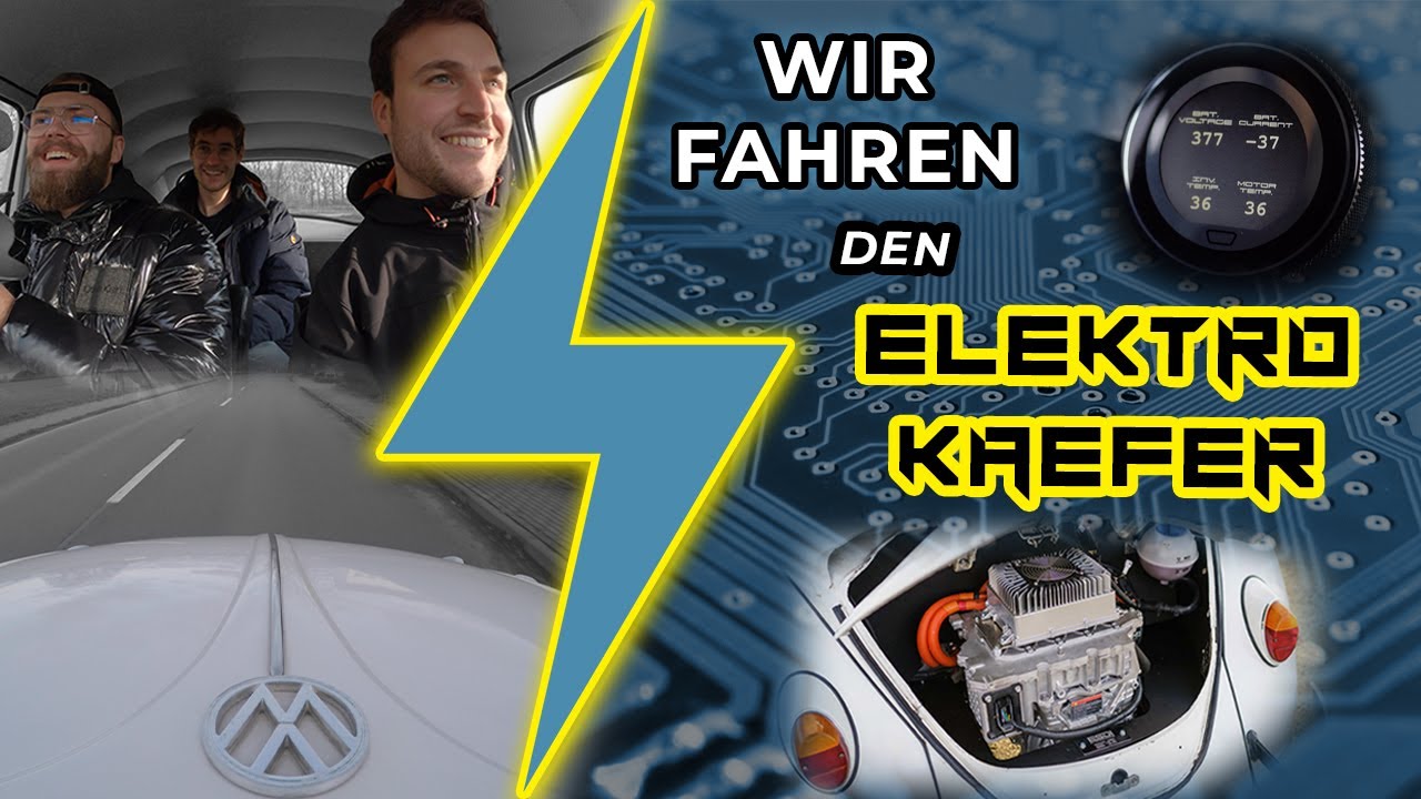 110 PS ELEKTROKÄFER TEIL 1 | VW Käfer Elektroumbau mit Nissan Leaf Technik | ESDI EV