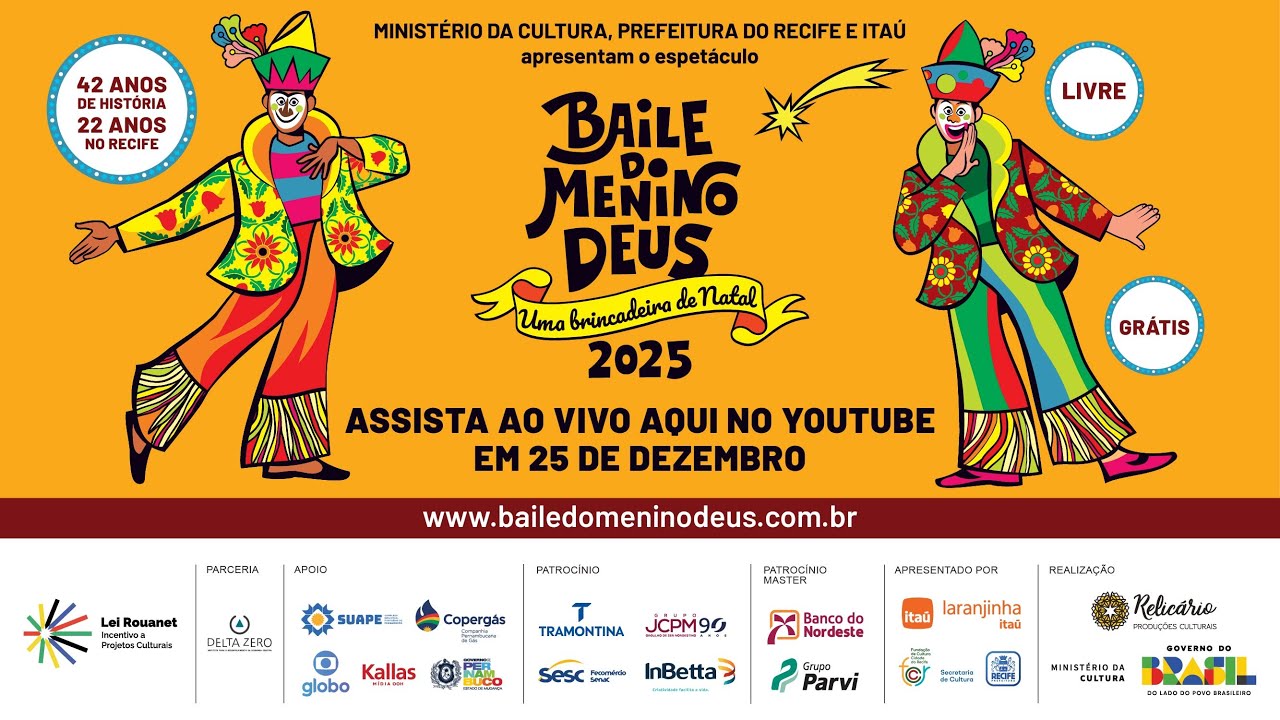 Baile do Menino Deus - uma brincadeira de Natal