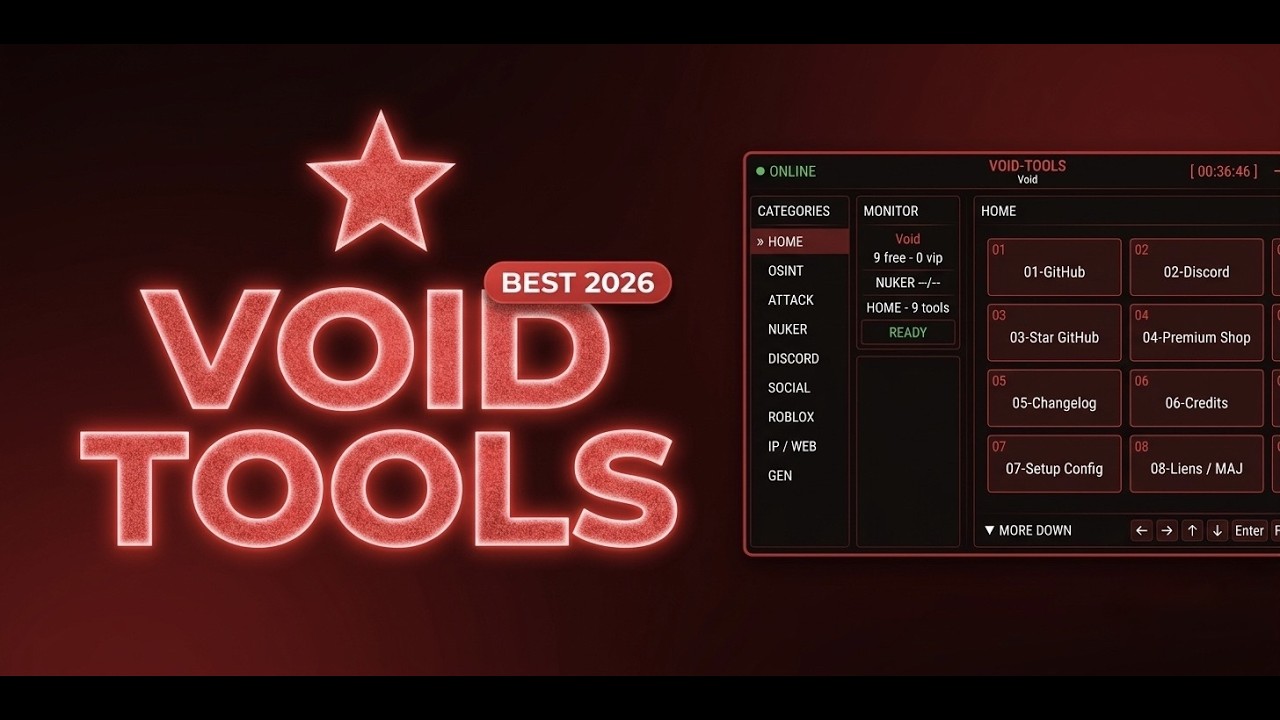 🚀 VOID TOOLS V2 - Best Discord Multi Tools 2026 | Showcase & Install Tutorial