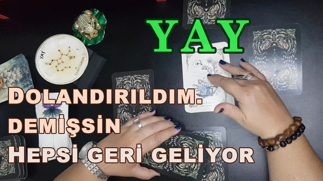 YAY BURCU 👉 DOLANDIRILDIM DEMİŞSİN. HEPSİ GERİ GELİYOR #tarot #bur&ccedil;lar