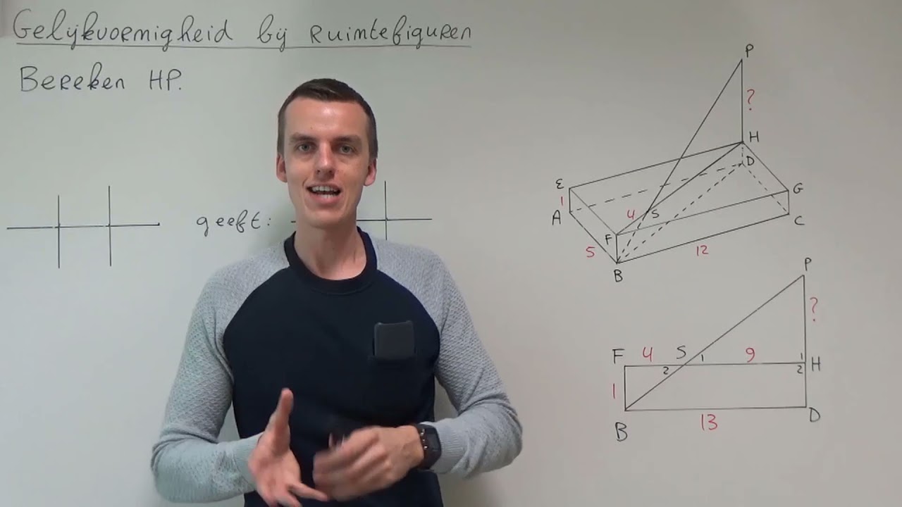 Gelijkvormigheid bij ruimtefiguren (3 HAVO & 3 VWO)