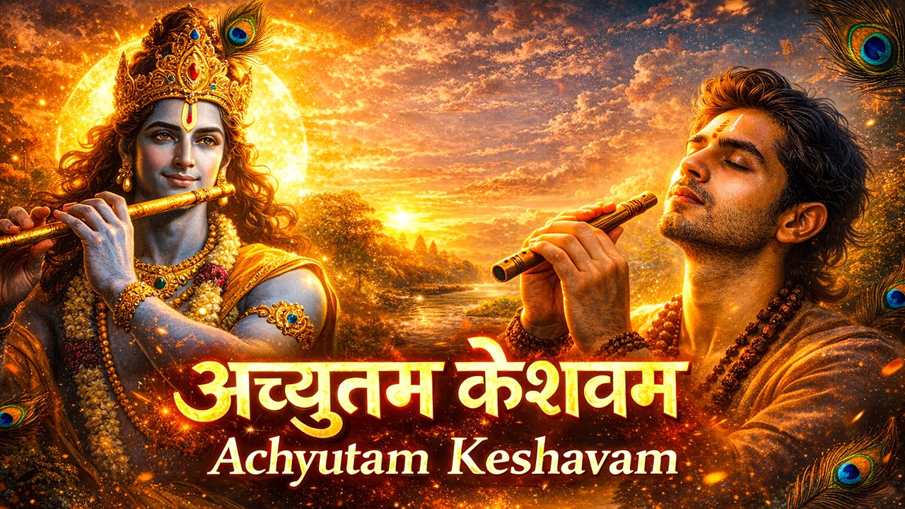 कौन कहता है भगवान आते नहीं - Kaun Kehate Hai Bhagwan Aate Nahi | Achutam Keshavam | Krishna Bhajan