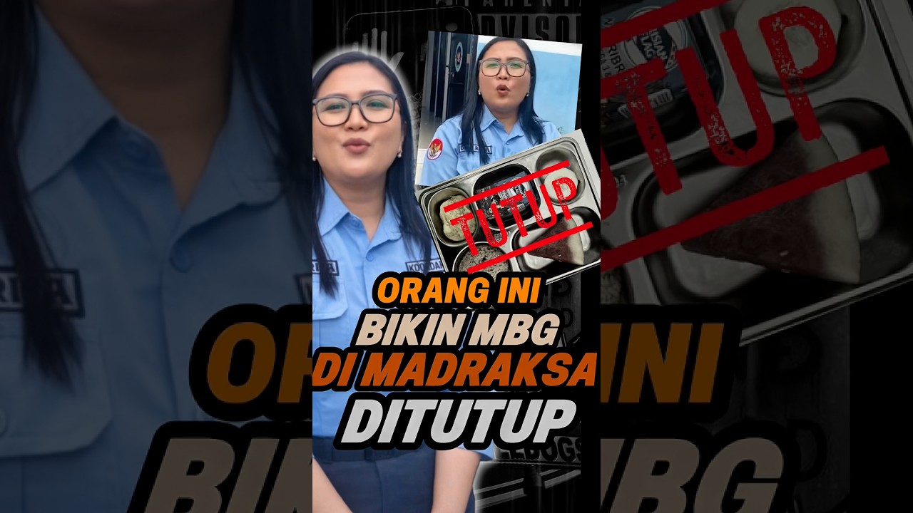 MBG MADRAKSA DI TUTUP GARA GARA KEPALA DAPURNYA BAPER