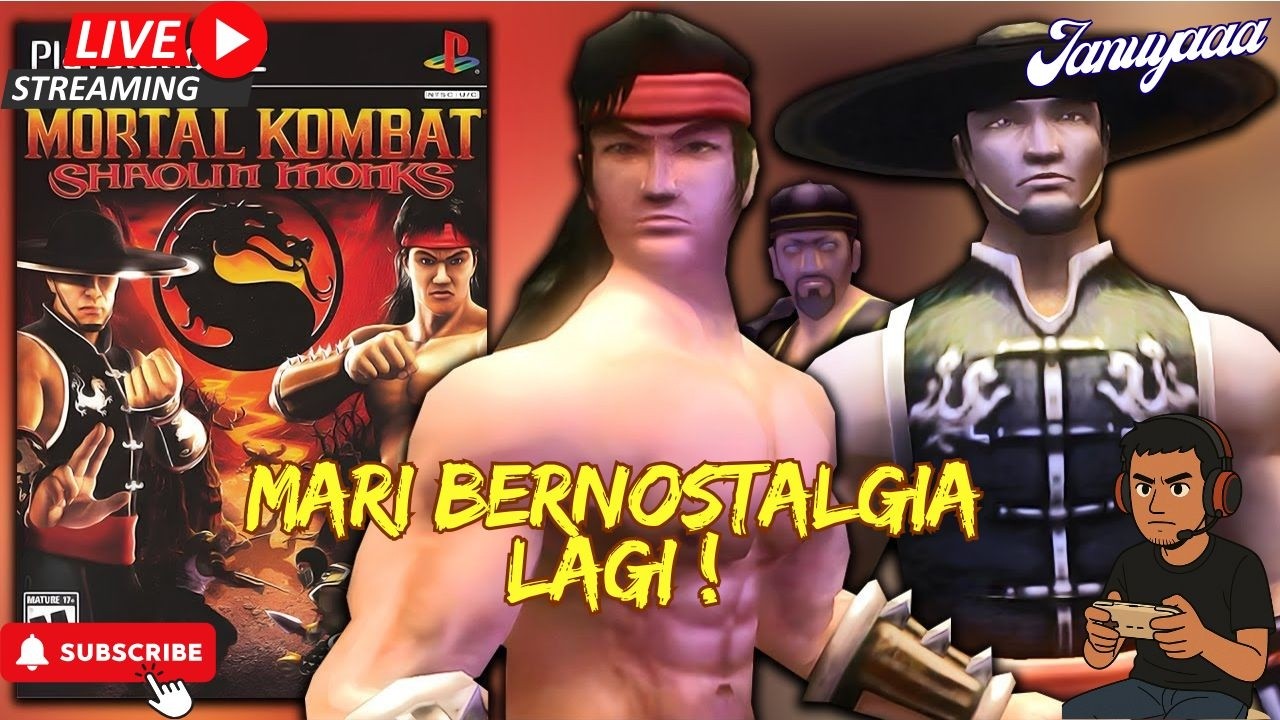 BANTU AKU NAMATIN GAME INI GUYS ! - MORTAL KOMBAT SHAOLIN MONK