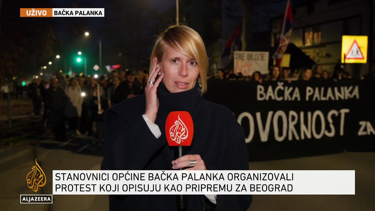 Protest u Bačkoj Palanci kao priprema za Beograd