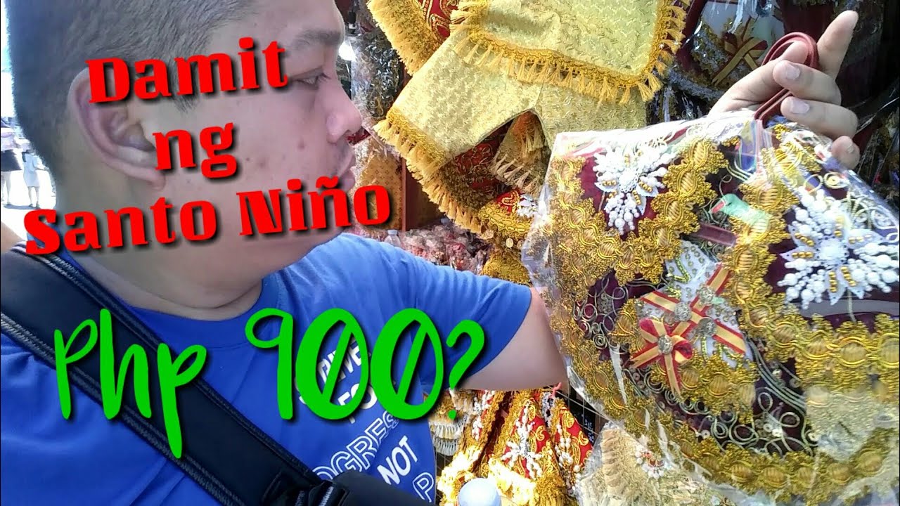 Naghahanap ng murang damit para kay Señor Santo Niño #sinulog2020
