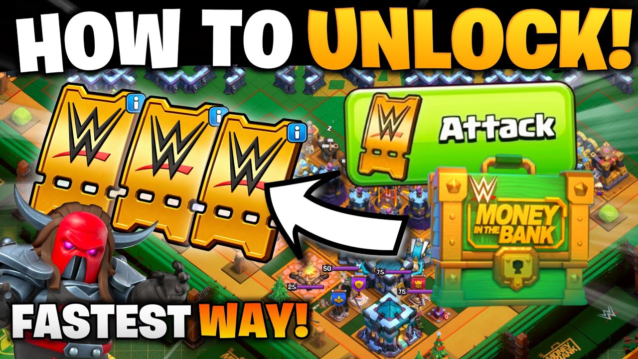 HOW TO GET CHALLENGER CONTRACT & UNLOCK JOHN CENA CHALLENGE IN CLASH OF CLANS! 