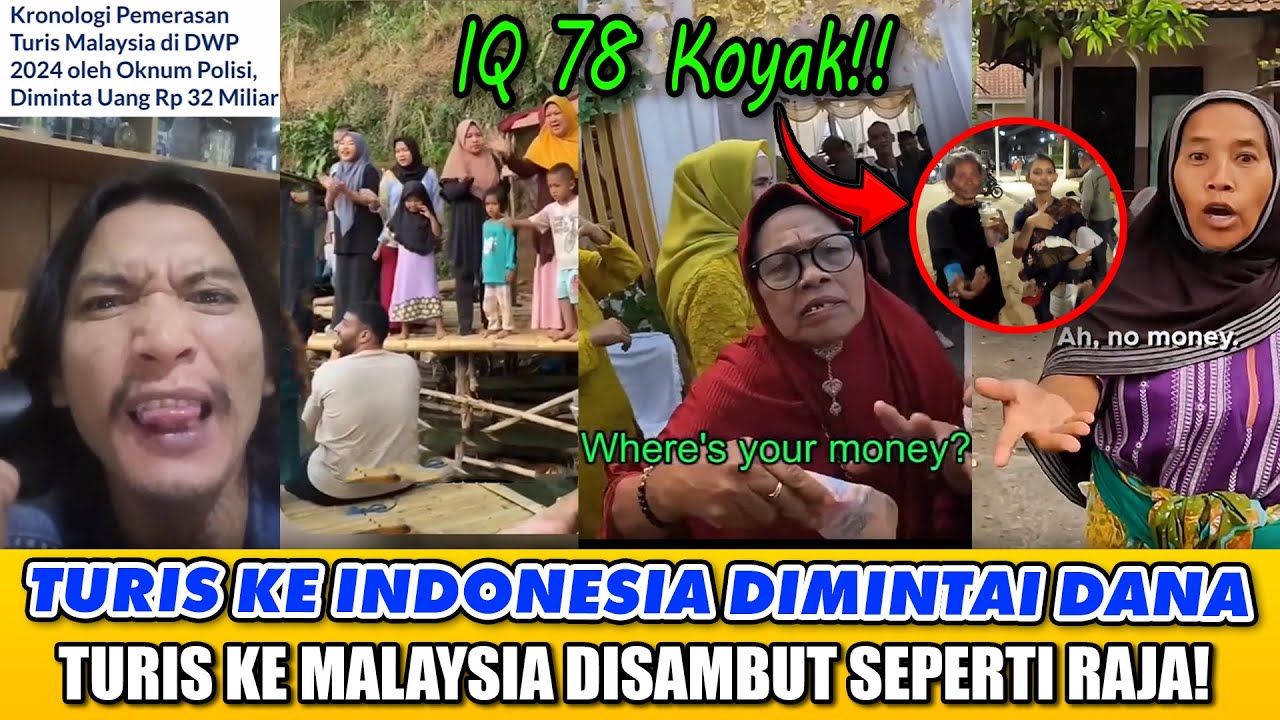MALU‼️ TURIS INI BUKTIKAN SENDIRI ADAB ORANG MALAYSIA VS INDONESIA? di Indonesia Dimintain uang!
