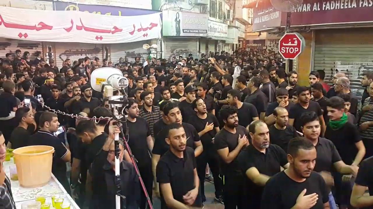 موكب عزاء مأتم بن سلوم ليلة الأربعين مهدي سهوان 1439