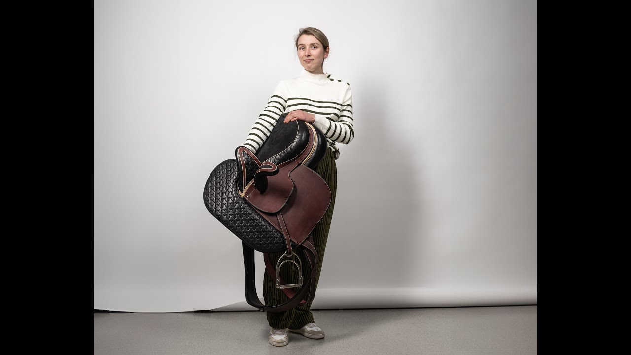 Camille Pierson, Formation Artisan Sellier - Féminité géométrique, Selle d'amazone