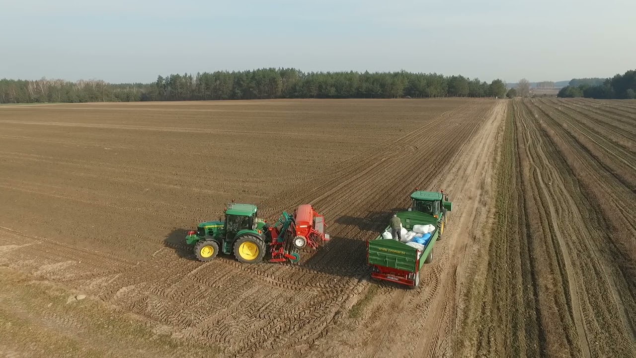 Siew Owsa 2021 John Deere 6330 Kverneland Gaspardo