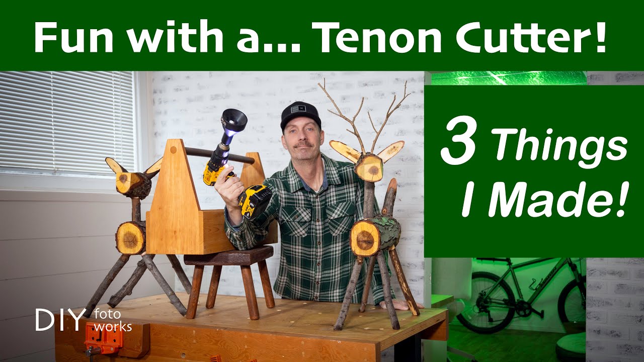 Fun with a Tenon Cutter!  3 Things I Made!