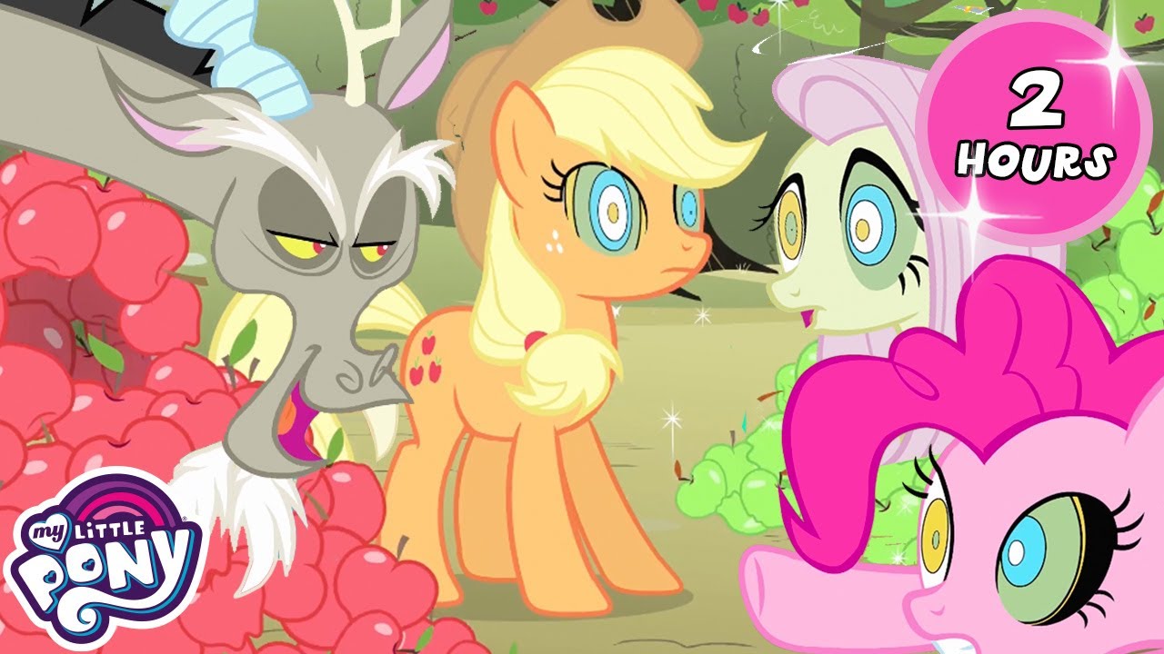 Les Mane 6 deviennent MAUVAISES😈 | 2 HEURES | My Little Pony en français: La Magie de l'Amité