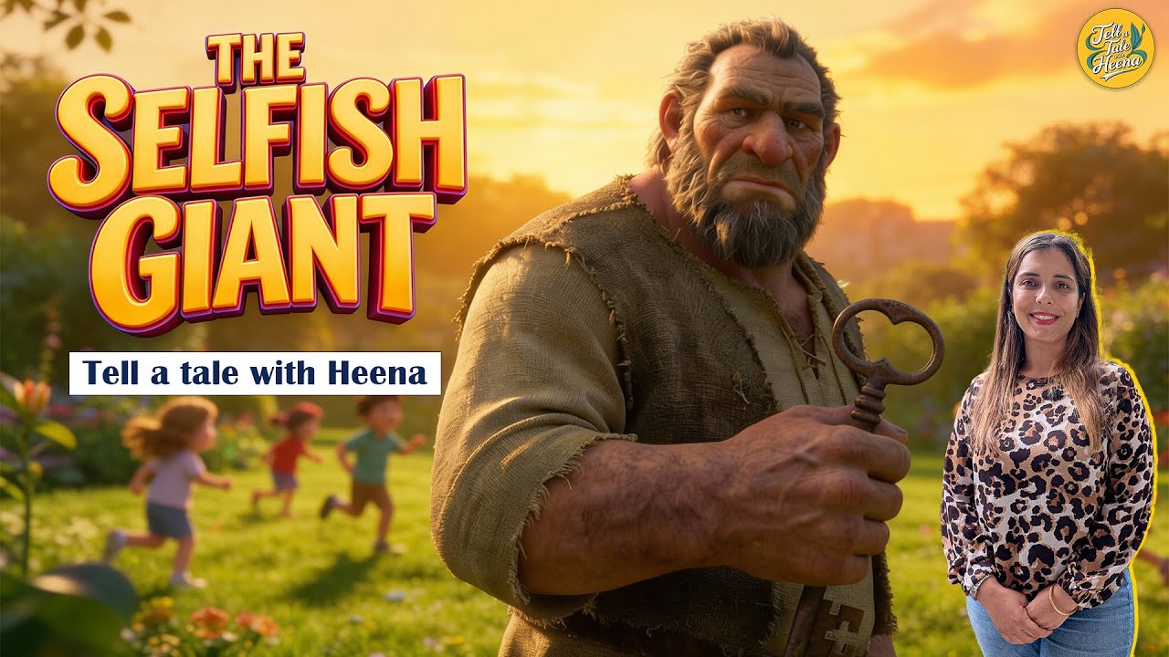 The Selfish Giant | A Heart-Touching Moral Story | Tell a Tale with Heena